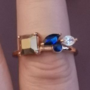 ❤️ FRAGRANT JEWELS 4 Stone Ring Sz 7